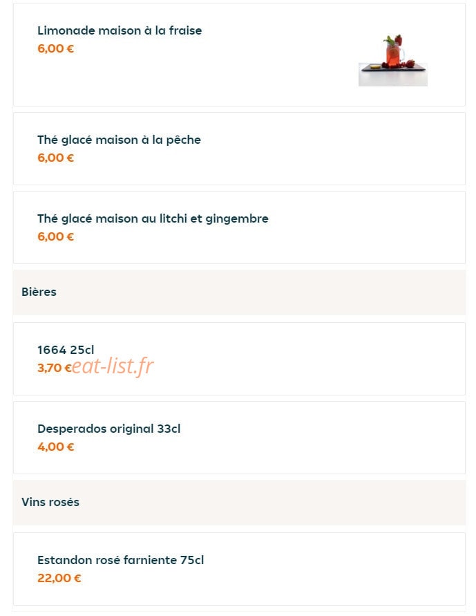 Ci Pizza — carte page 6