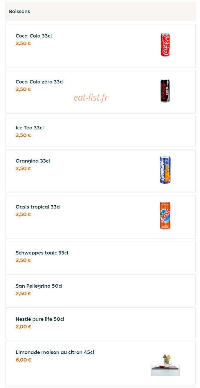 Ci Pizza — carte page 5