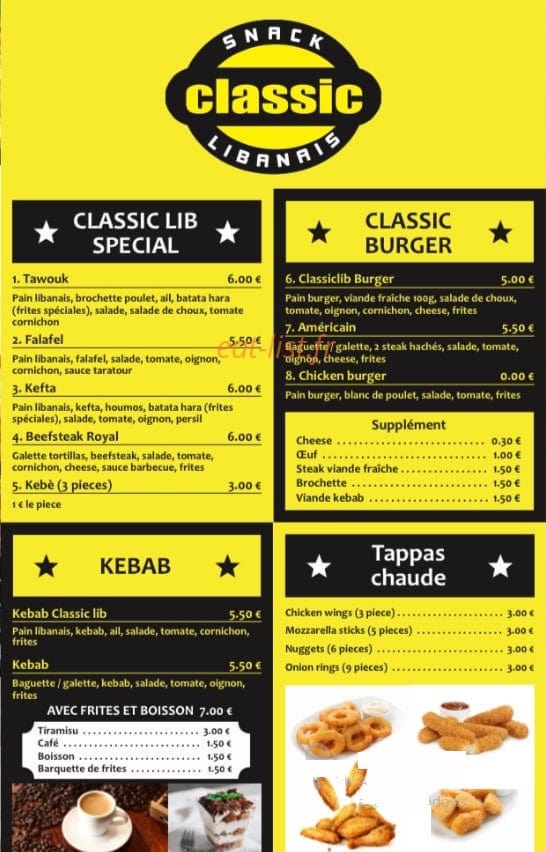 Classic Lib — carte page 1