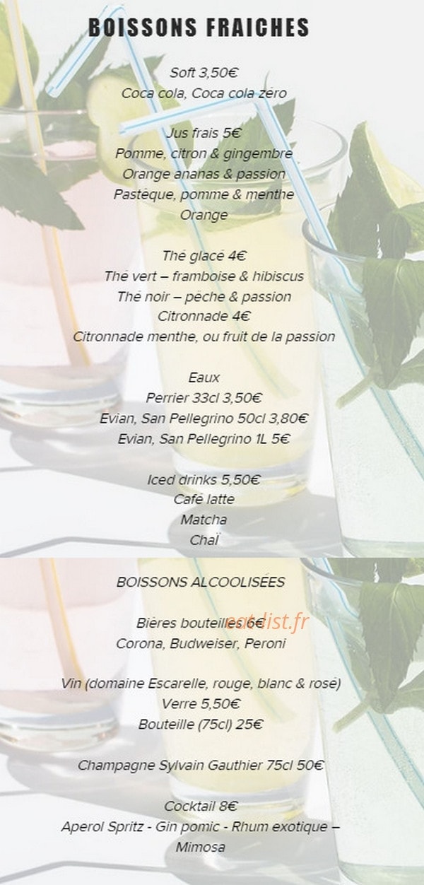 Comme un Dimanche — carte page 7