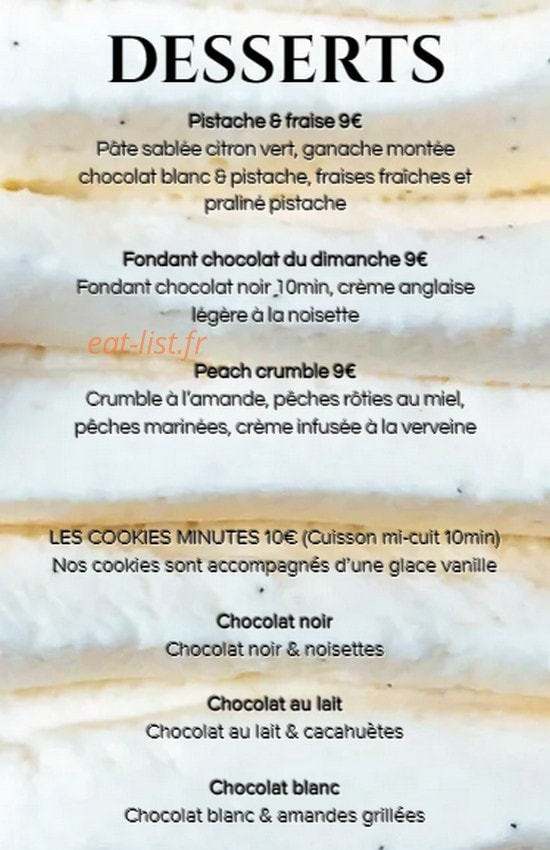 Comme un Dimanche — carte page 5