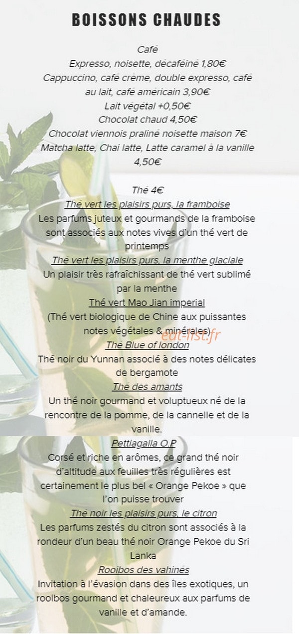 Comme un Dimanche — carte page 8