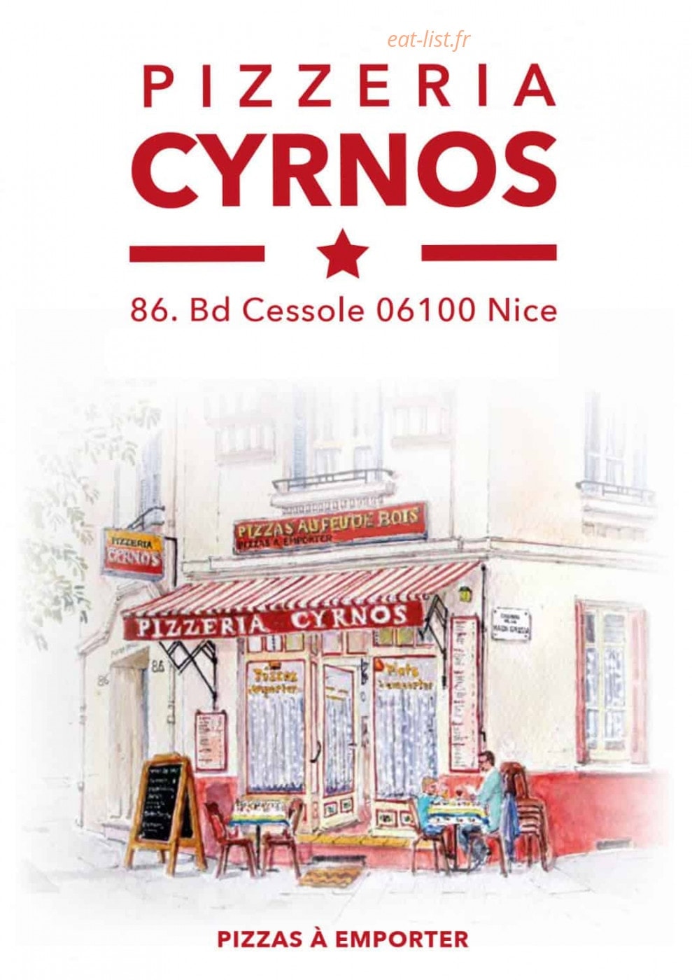Cyrnos Pizzéria — carte page 5