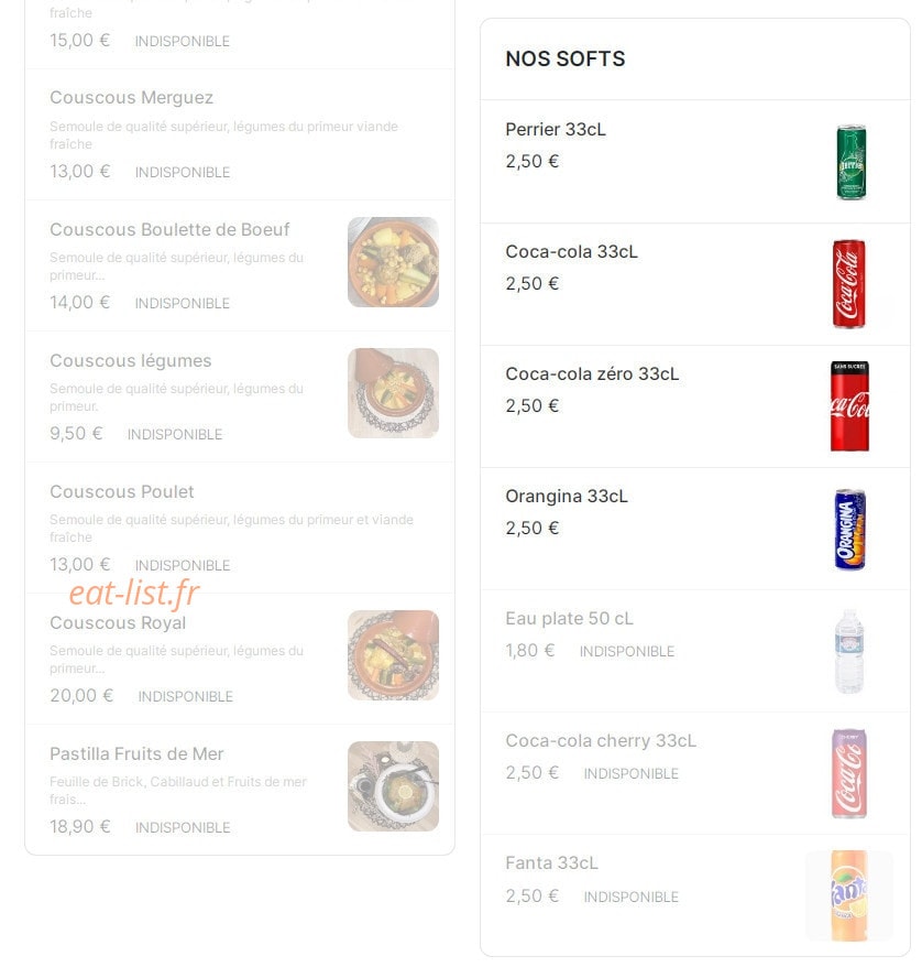 D’art Bnet’s — carte page 3