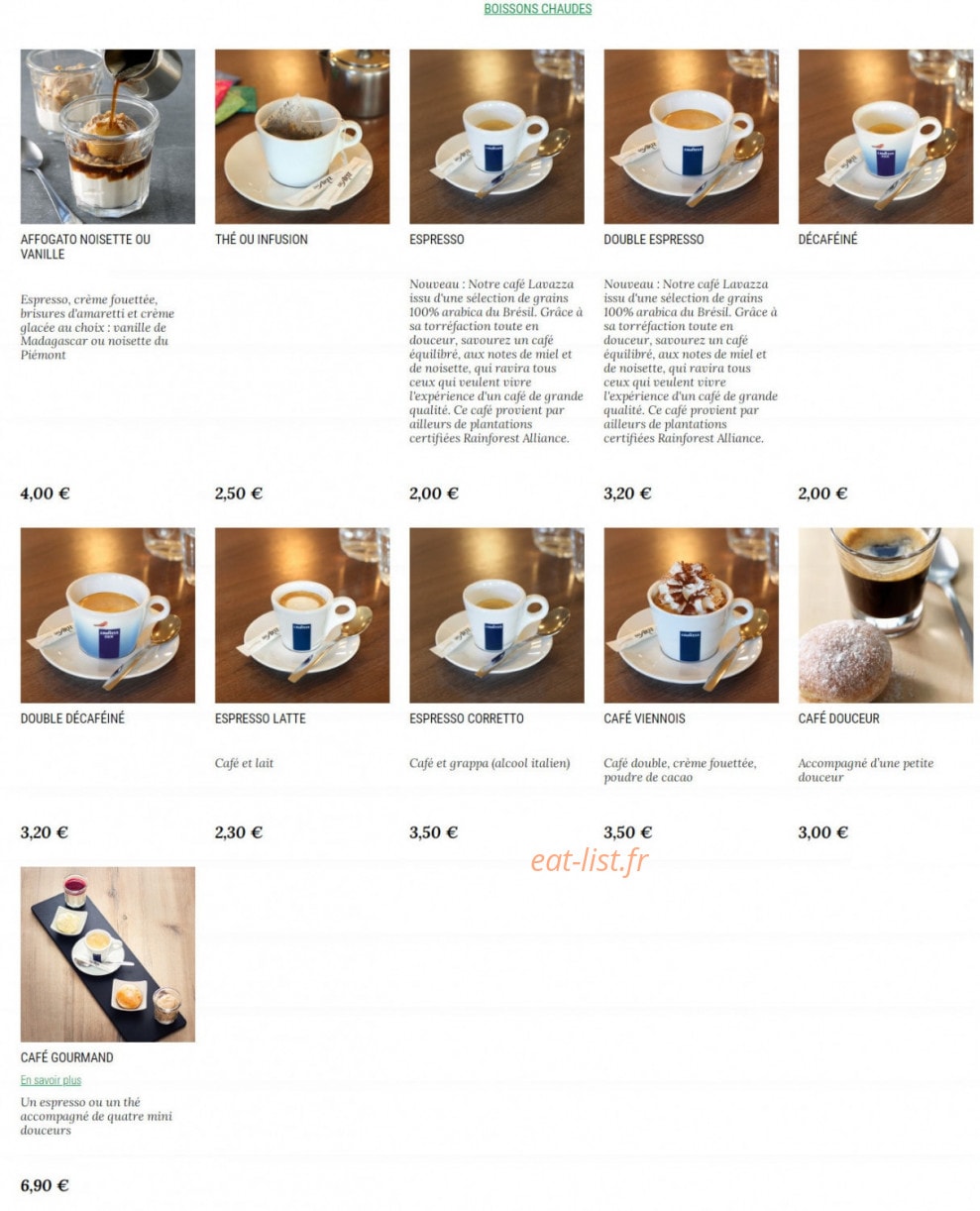 Del Arte — carte page 14