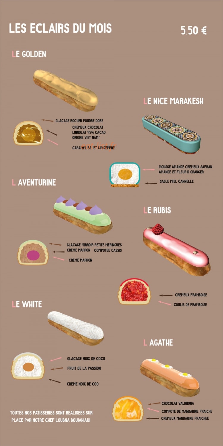 Delarosa cafe — carte page 3