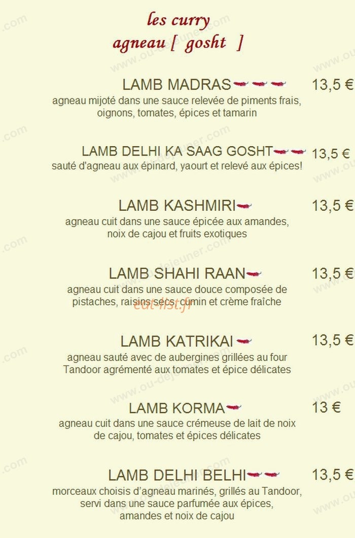 Delhi Belhi — carte page 11
