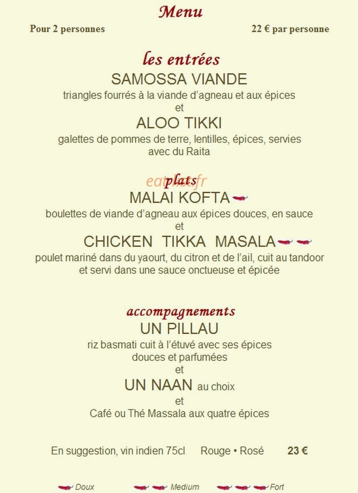 Delhi Belhi — carte page 5