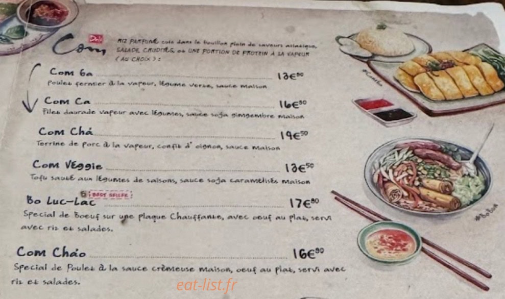 Deli Bao — carte page 2