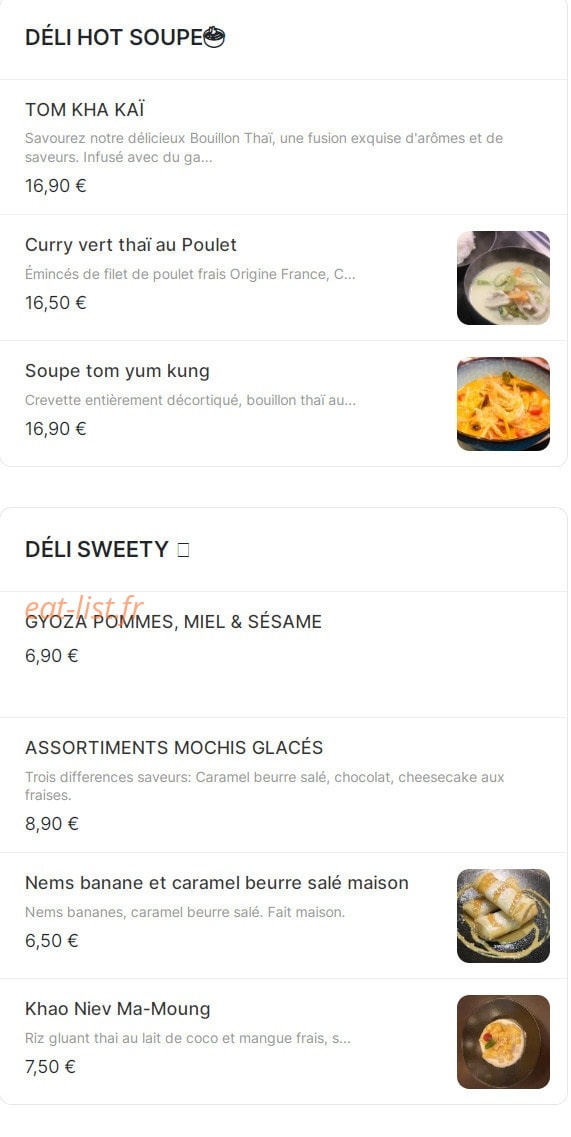 Deli Bowl — carte page 4