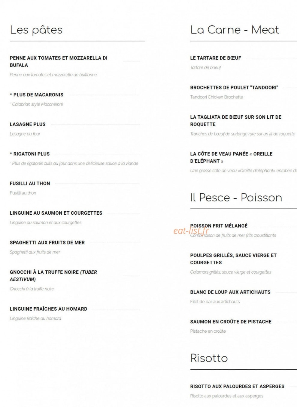 Di Più — carte page 2