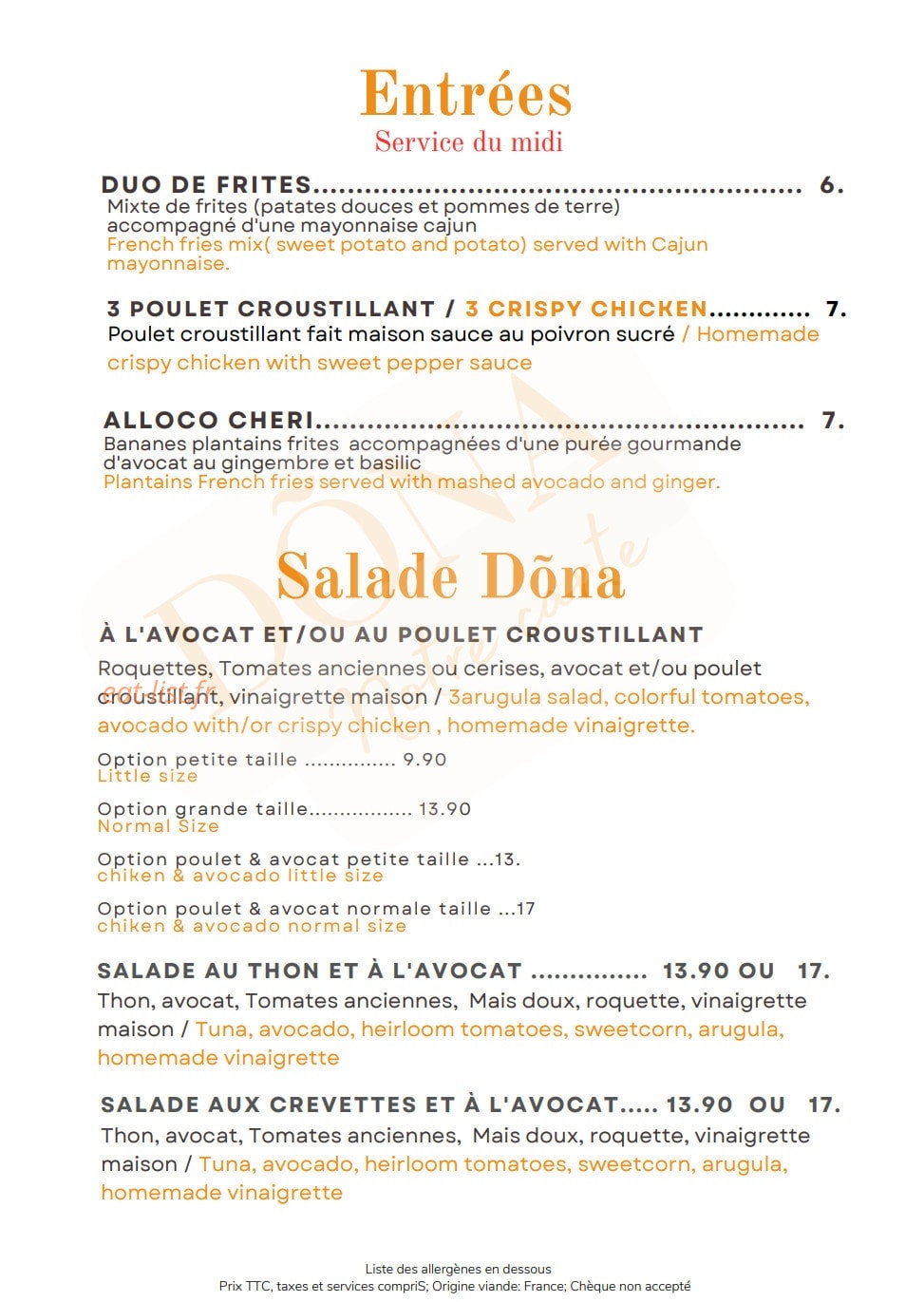 Dõna — carte page 1