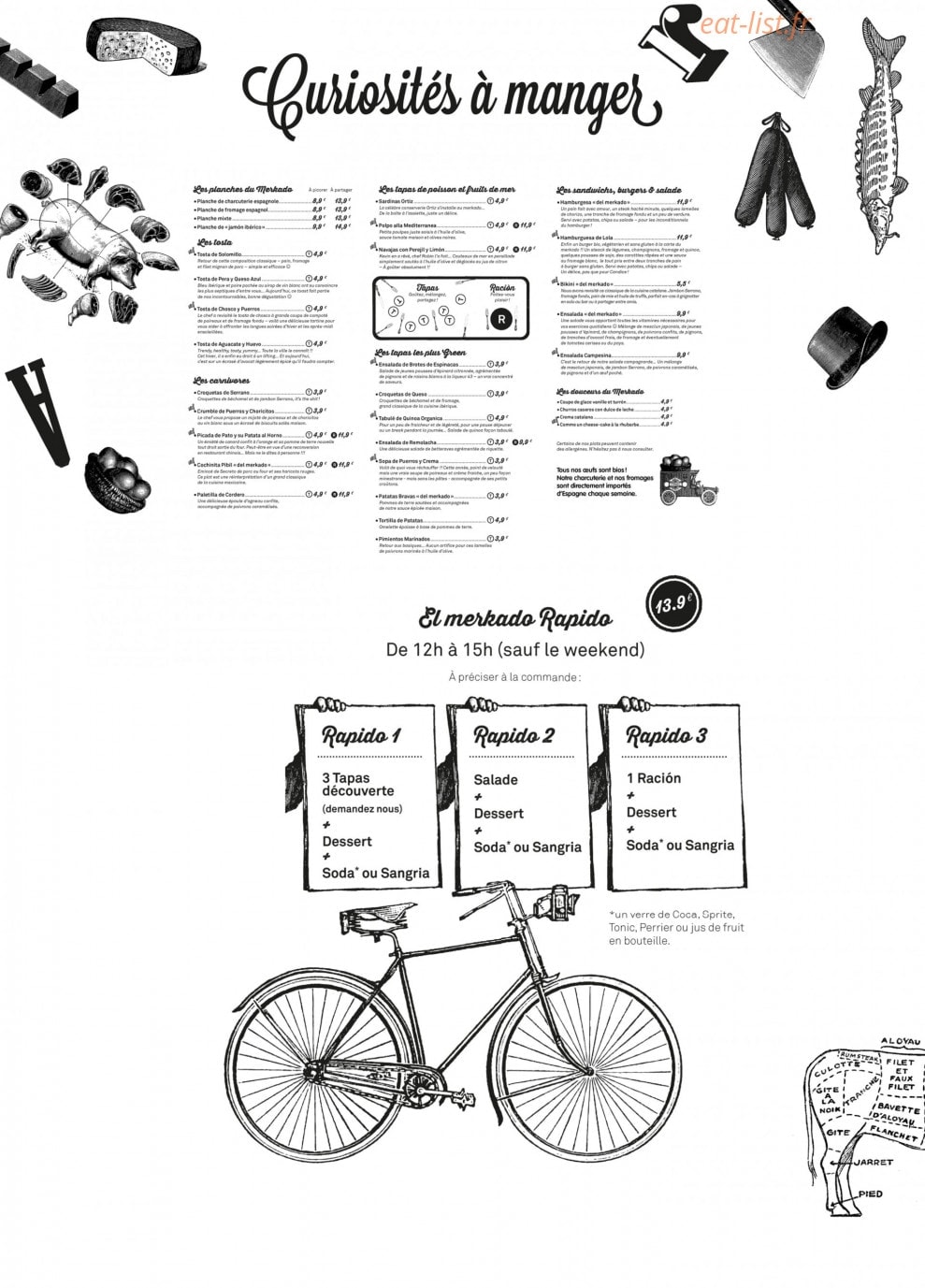 El Merkado — carte page 2