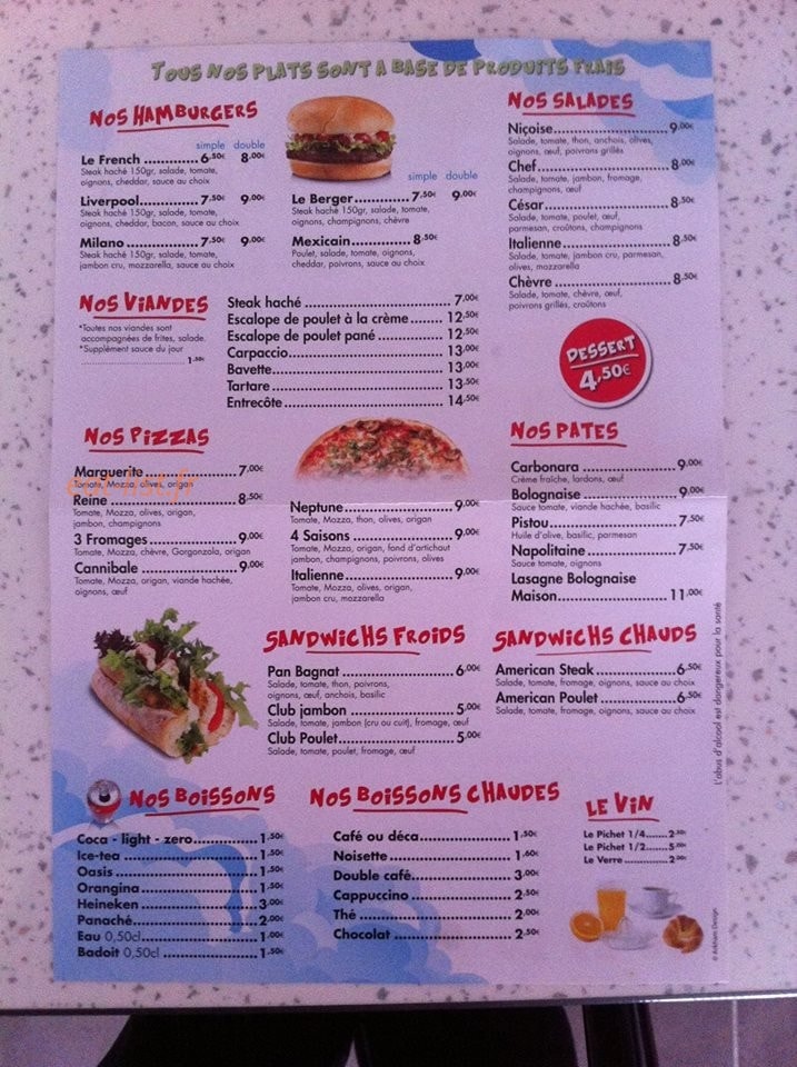 El Patio — carte page 2