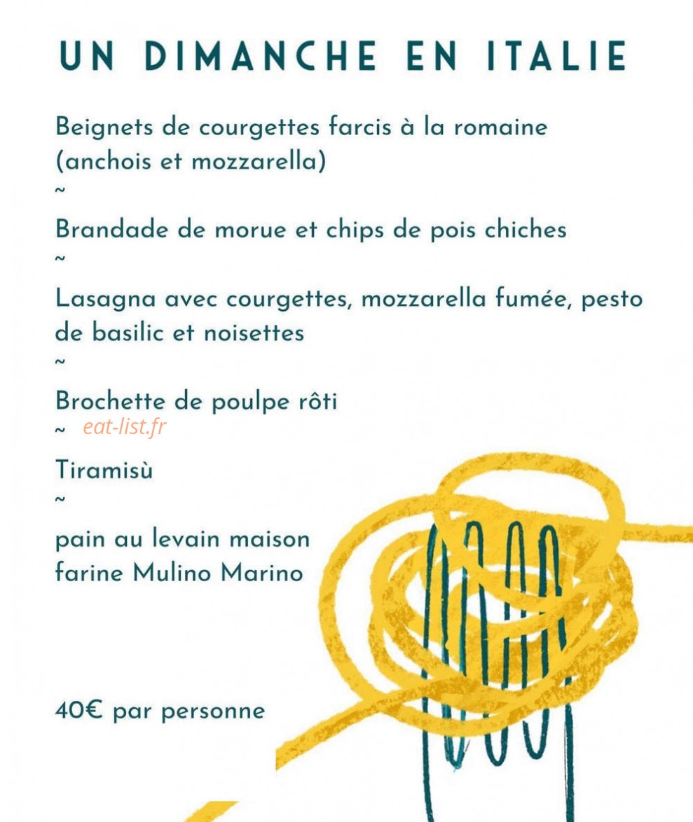 Epir| Vino et Cucina — carte page 1