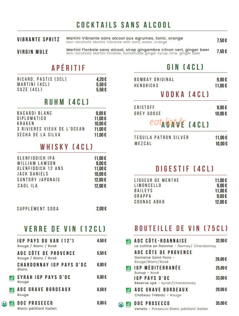Foam — carte page 4