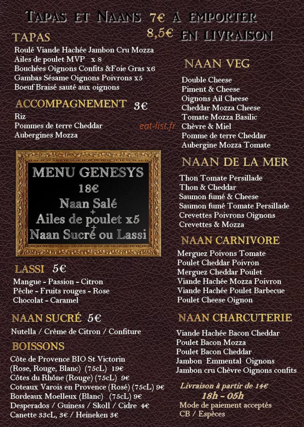 Genesys — carte page 1