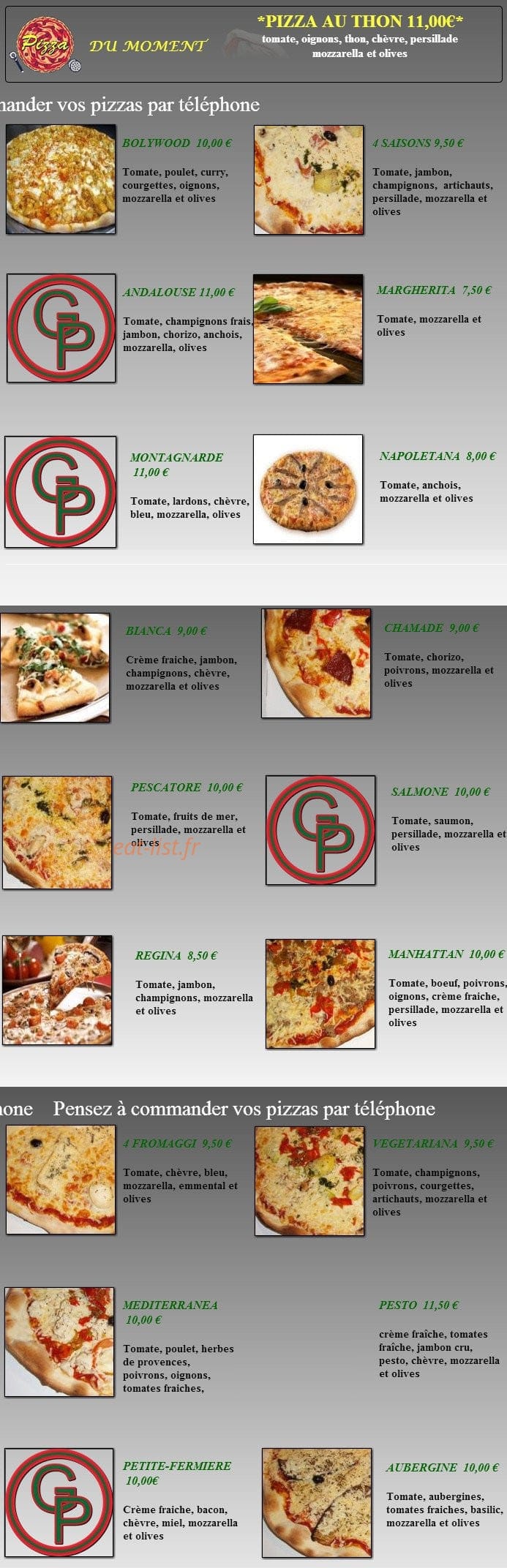 Giovanni Pizza — carte page 1