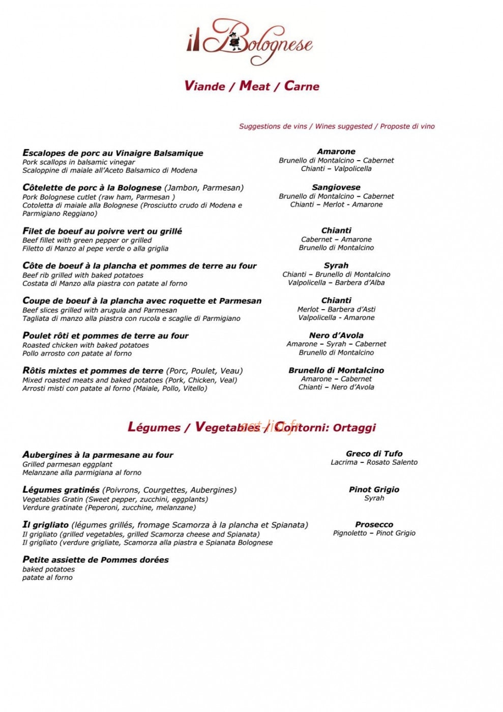 Il bolognese — carte page 6