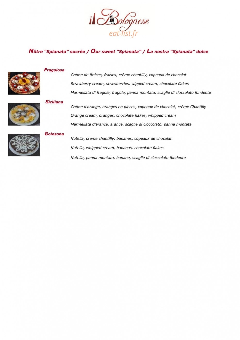 Il bolognese — carte page 11