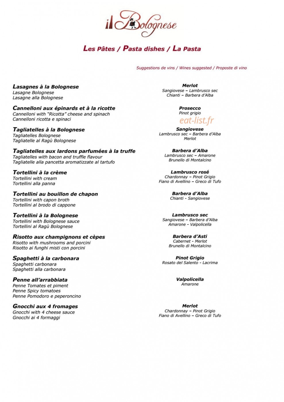 Il bolognese — carte page 5