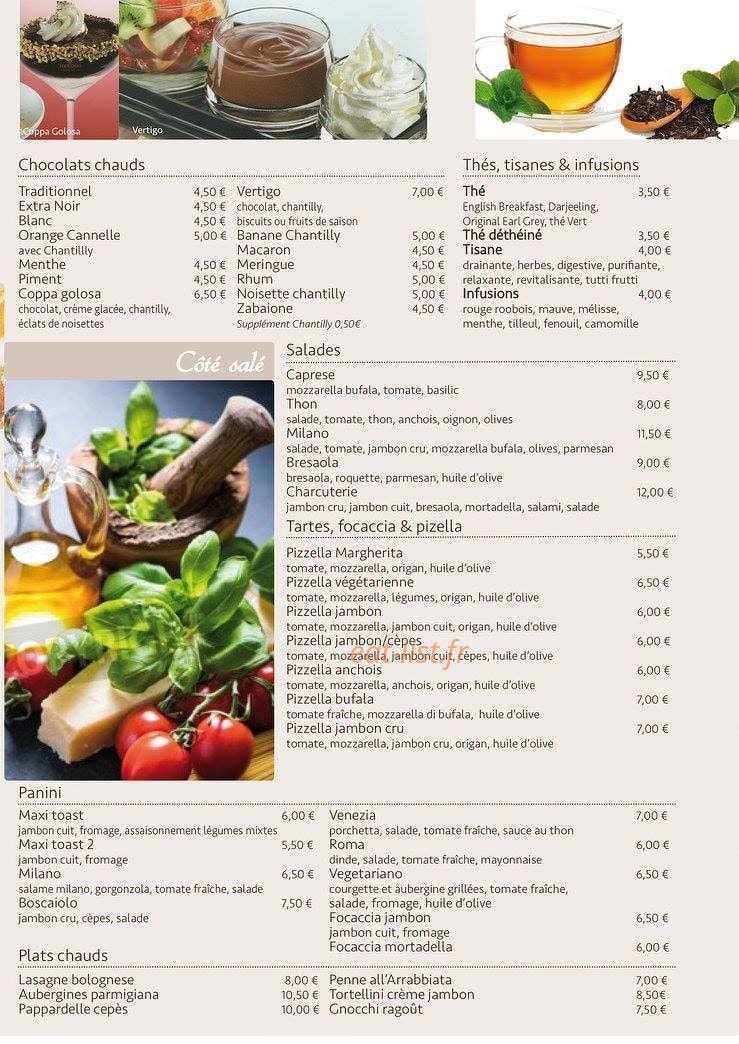 Il caffé dai ragazzi — carte page 1