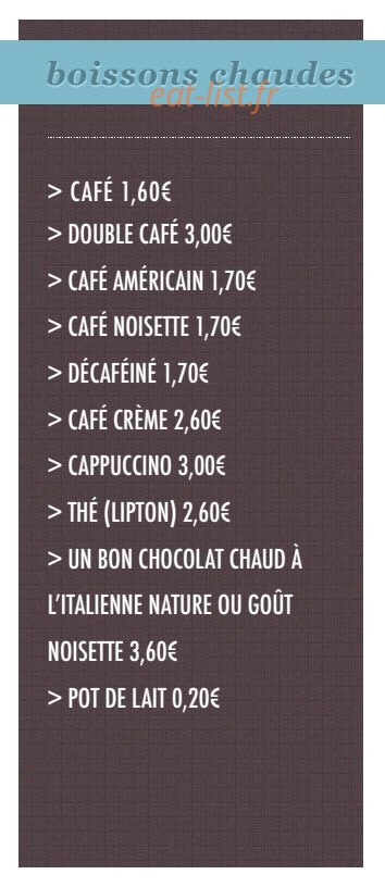 Kiosque Tintin — carte page 6