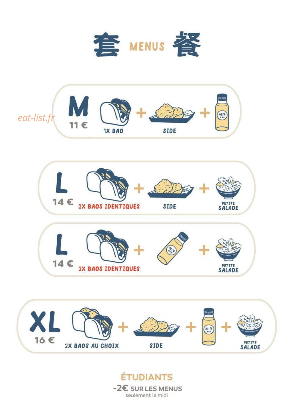 Kooc Bao — carte page 1