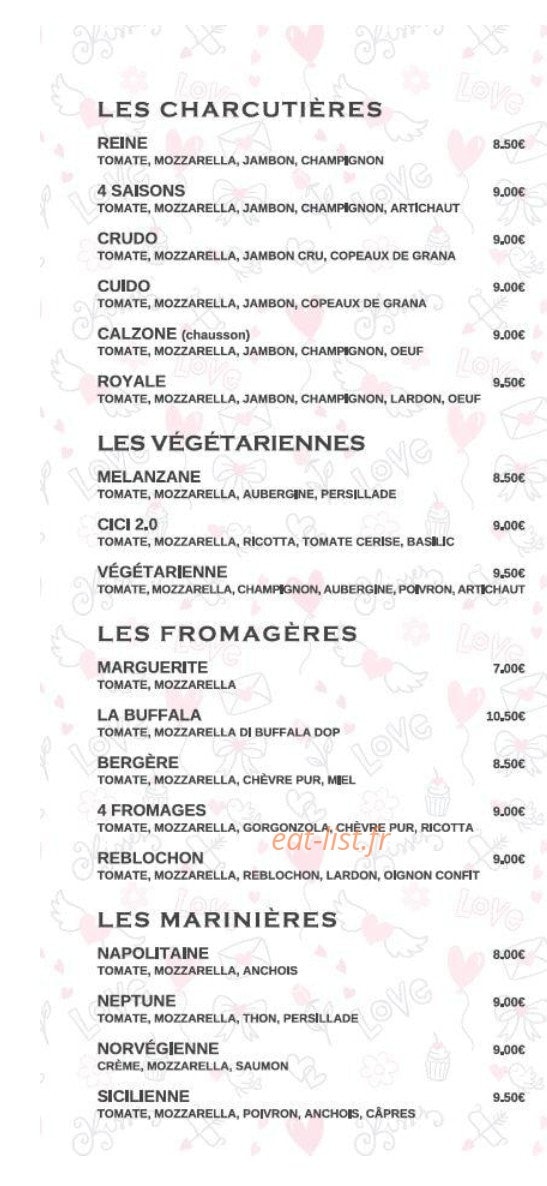 L'Atelier de Julien — carte page 1