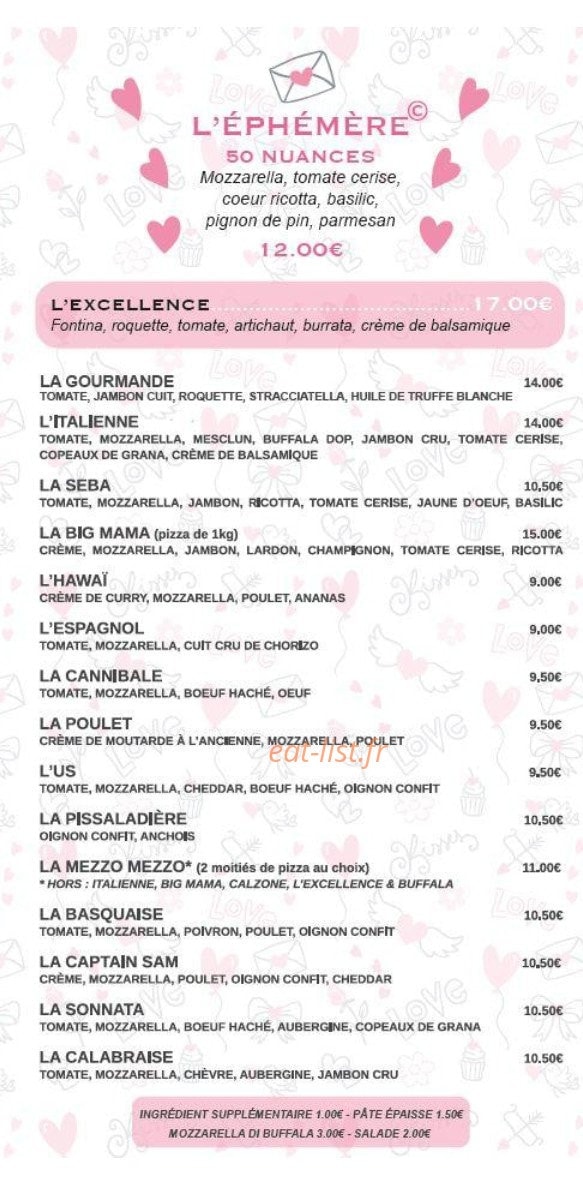 L'Atelier de Julien — carte page 2