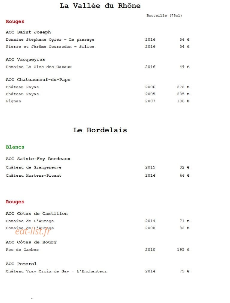 L'eau de vie — carte page 9
