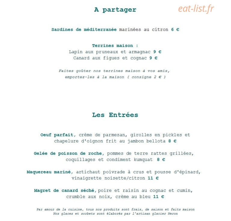 L'eau de vie — carte page 1