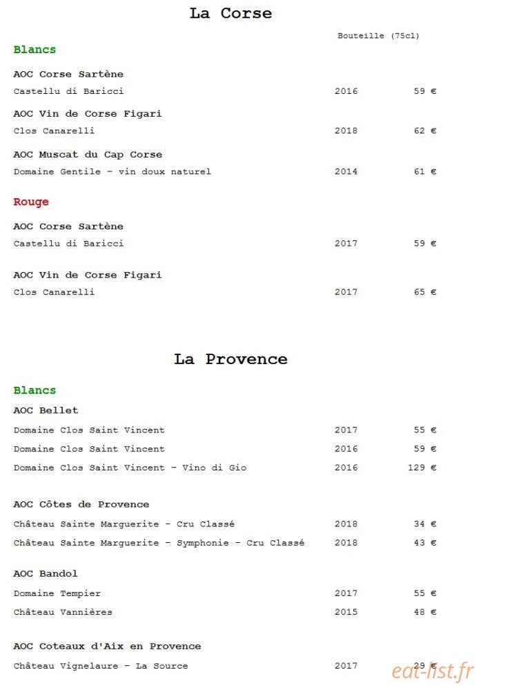 L'eau de vie — carte page 12