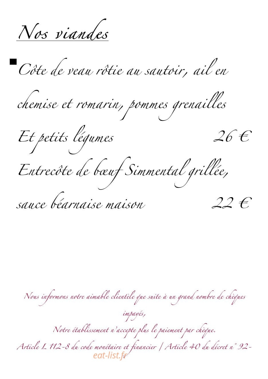 L'Horloge — carte page 9