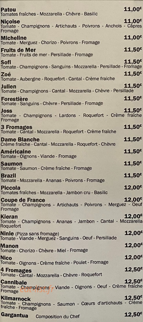 L'Olympic — carte page 1