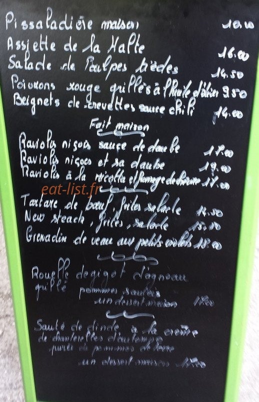 La Halte de Gairaut — carte page 1