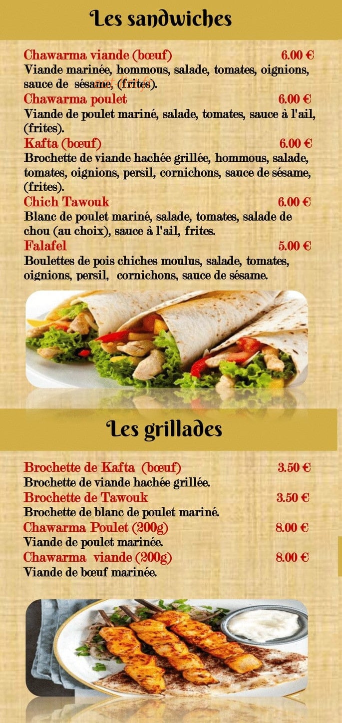 La maison Libanaise — carte page 2