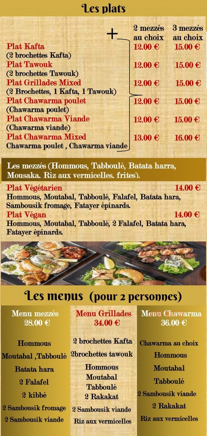 La maison Libanaise — carte page 5