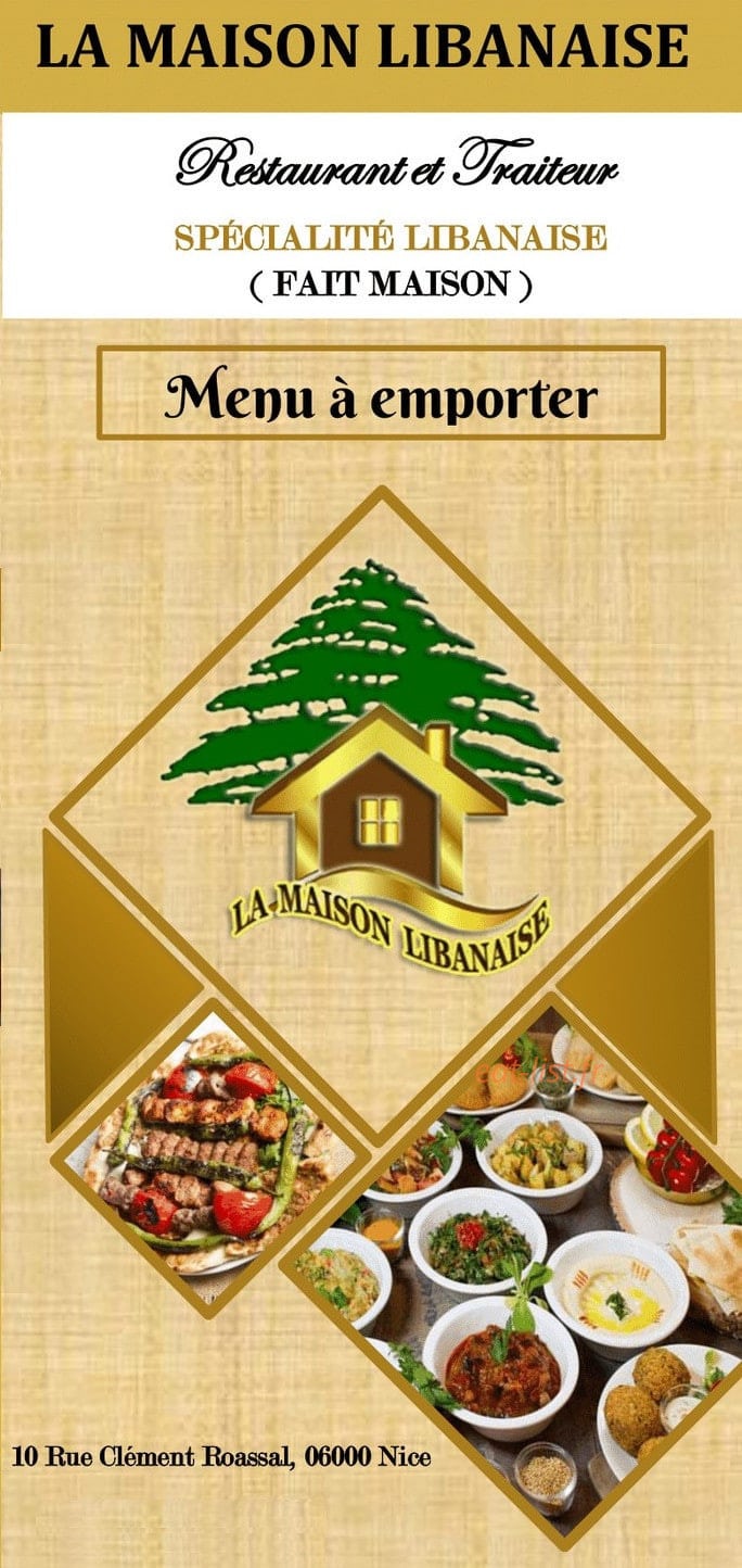 La maison Libanaise — carte page 1