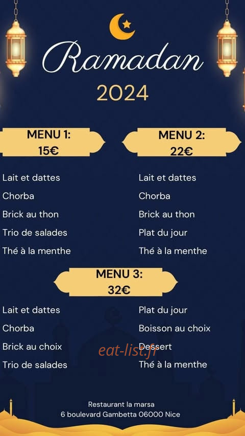La Marsa — carte page 1