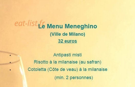 La milanesina — carte page 7