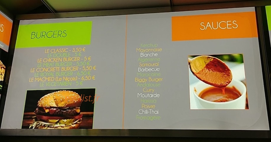 La Nicoise Mac-med — carte page 3