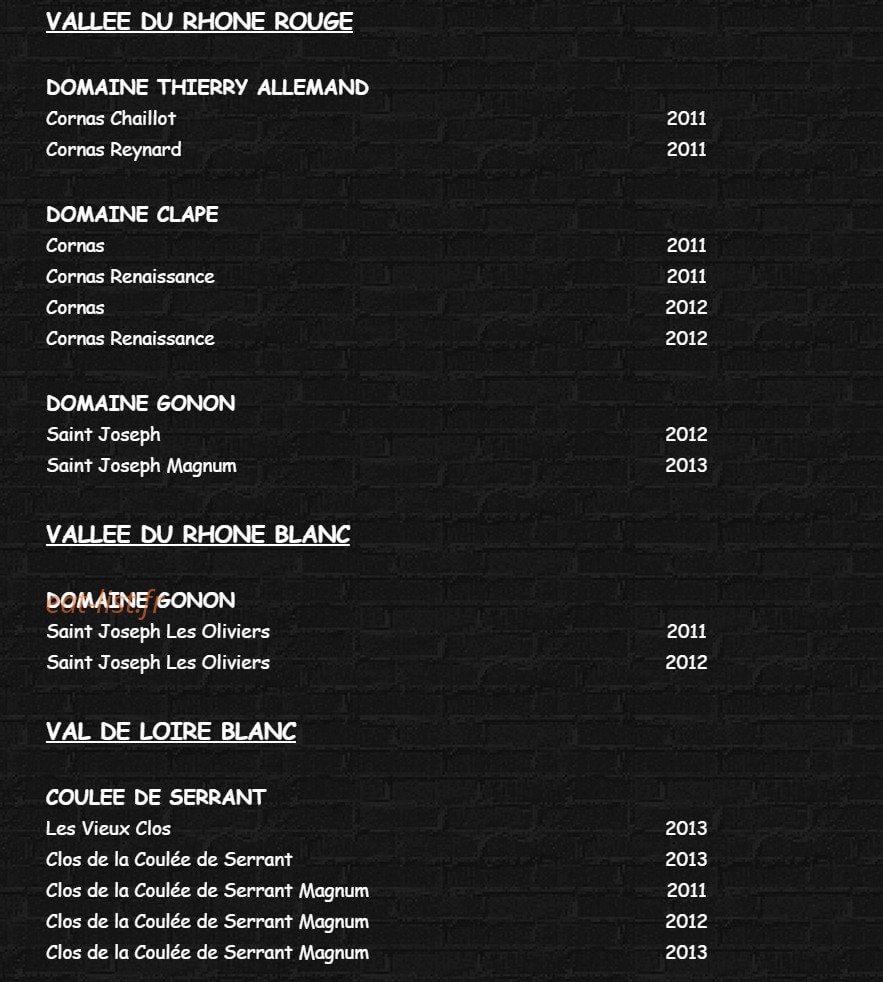 La Petite Loge — carte page 6