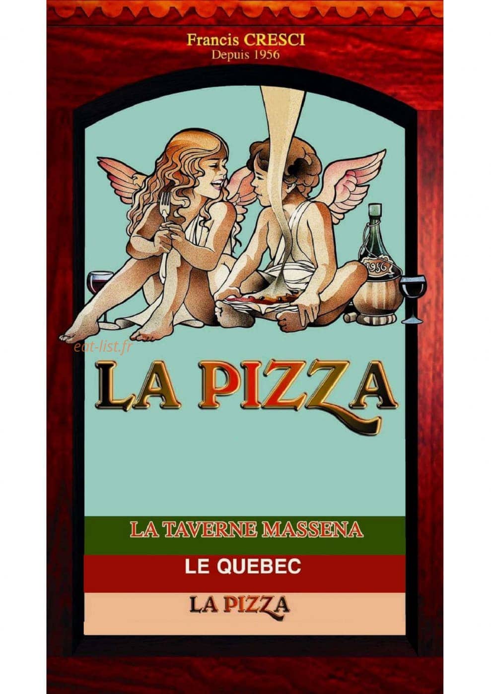 La pizza cresci — carte page 1