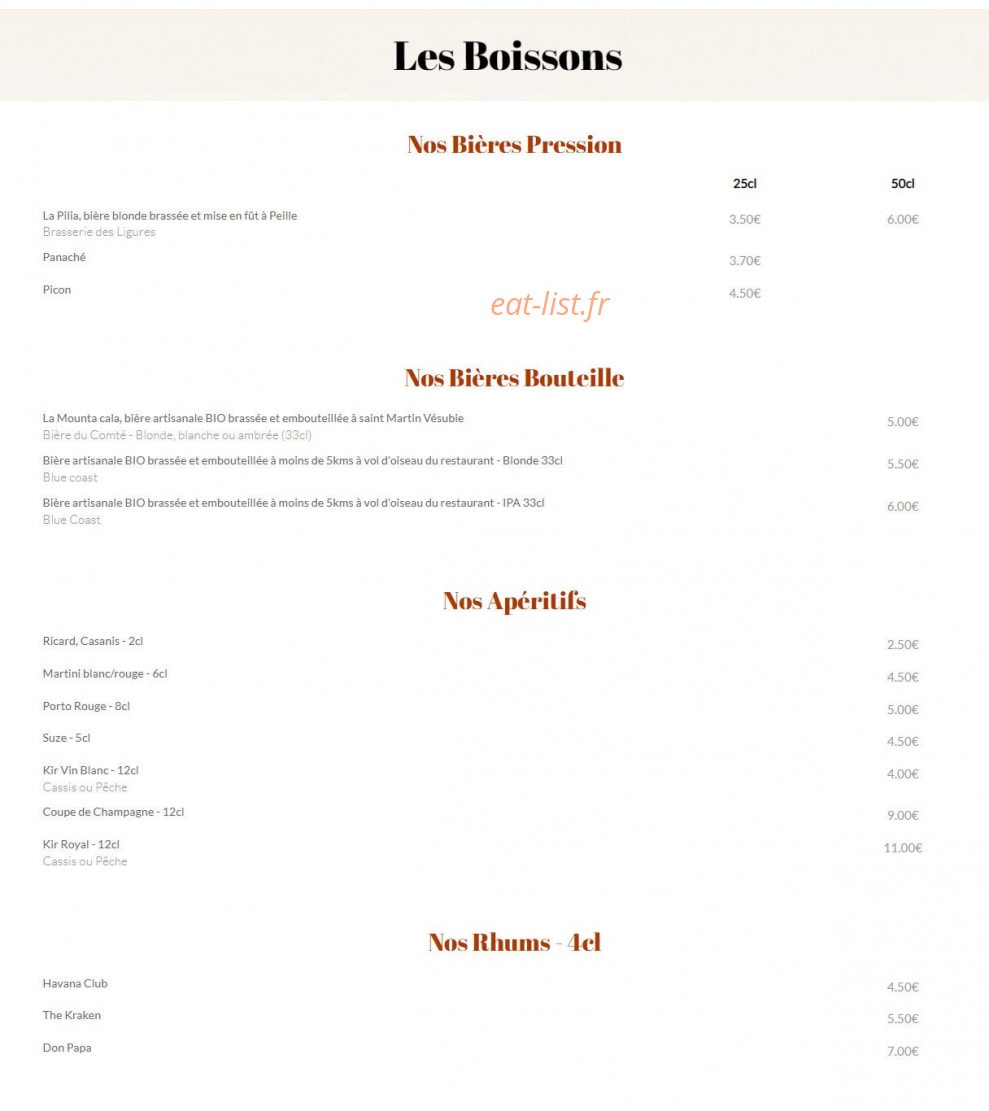 La Ratapignata — carte page 4
