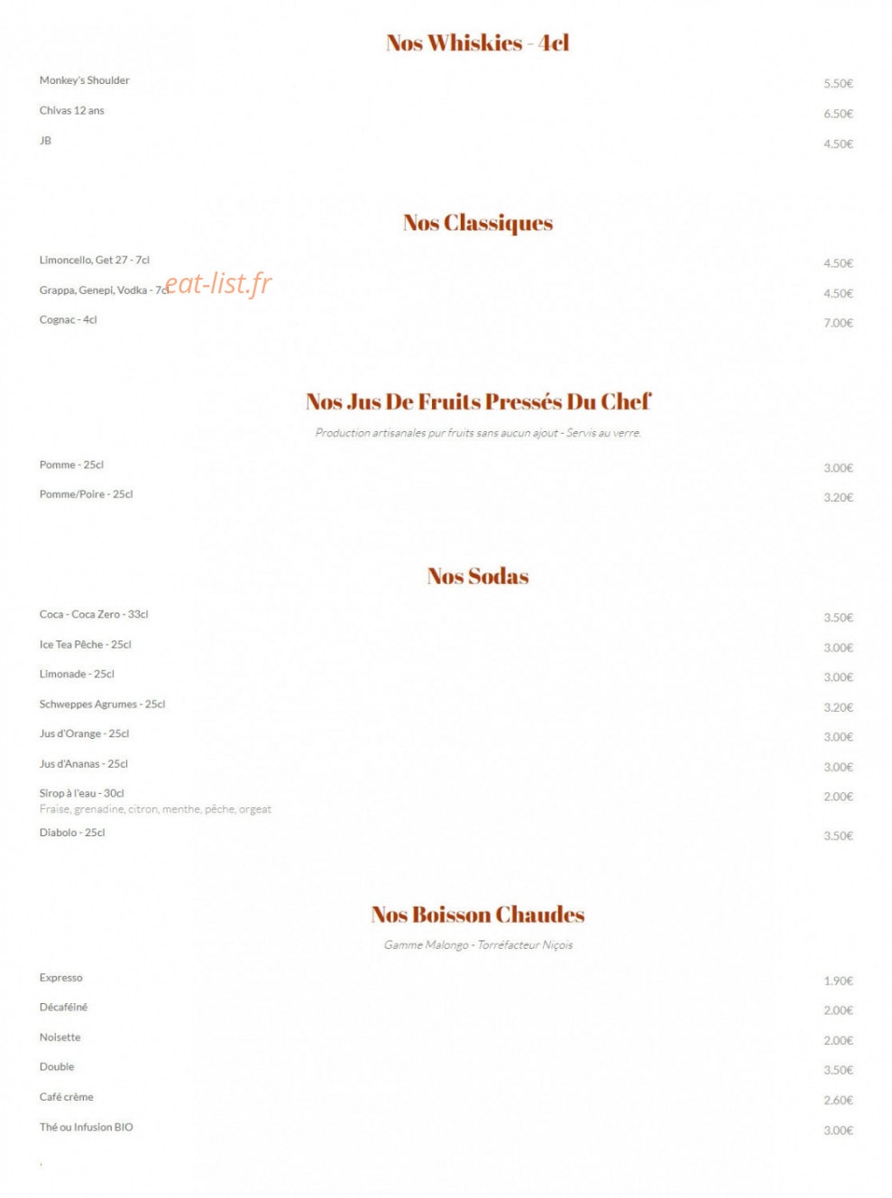 La Ratapignata — carte page 5