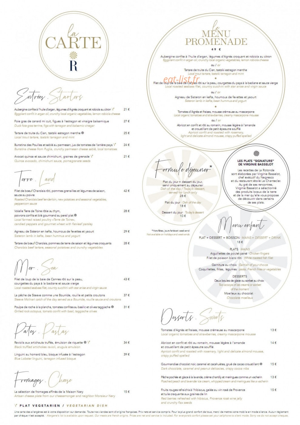 La Rotonde — carte page 1