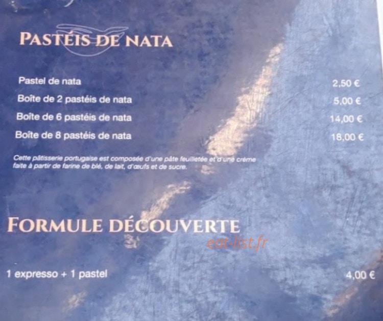La Saudade — carte page 1