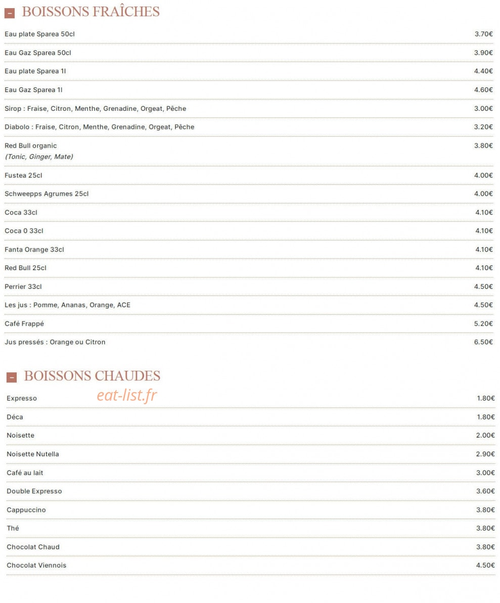 La table de joïa — carte page 6