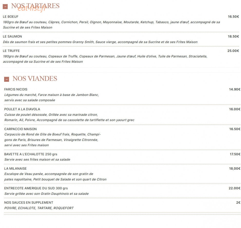 La table de joïa — carte page 3